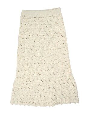 SHE MADE ME Sana Skirt in Ivory